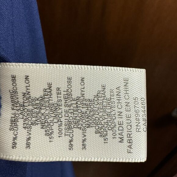 Rebecca Taylor Dress 6 Lace Neck LBD Deep V Cocktail Dress Date Festival Edgy - Picture 8 of 9